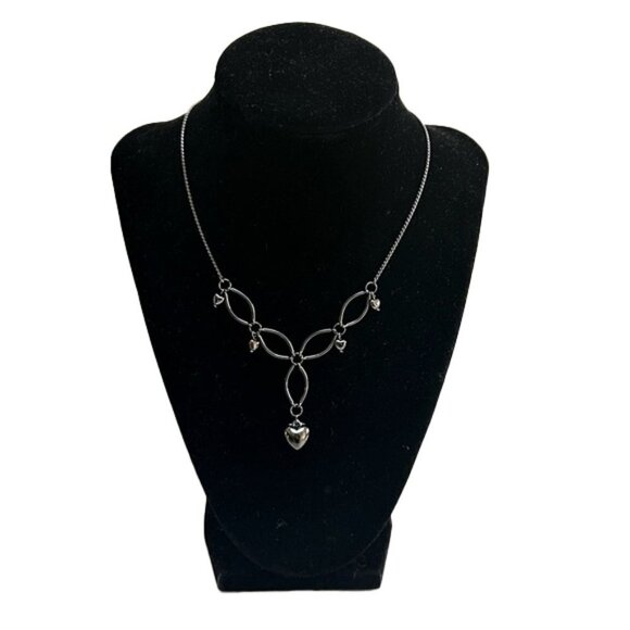 👋 3/$15 PARTY HEART FASHION NECKLACE - Picture 1 of 6